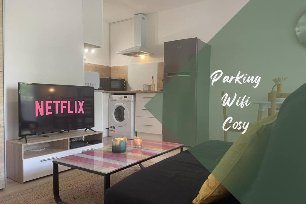 Studio Cosy - Balcon - Wifi - Free Parking Narbonne Exterior foto